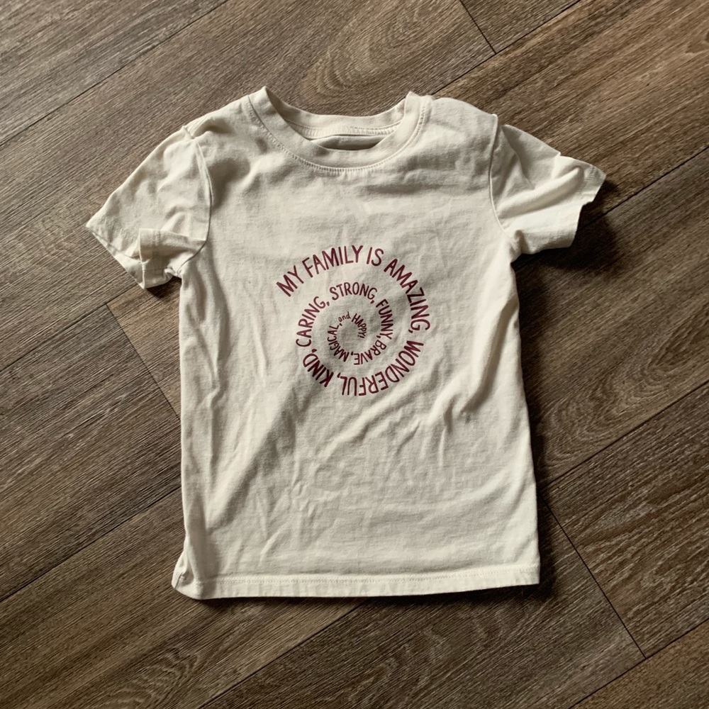 4T Beige Boy T-shirt